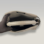 Fendi Peekaboo Medium Selleria Leather Top Handle Bag in Taupe with Palladium Hardware