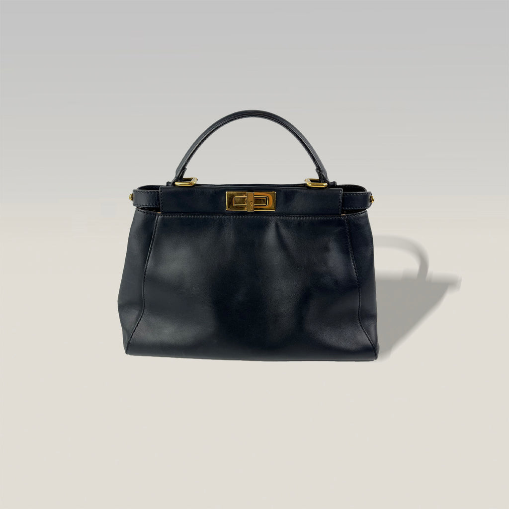 Fendi Peekaboo Pelle Nera