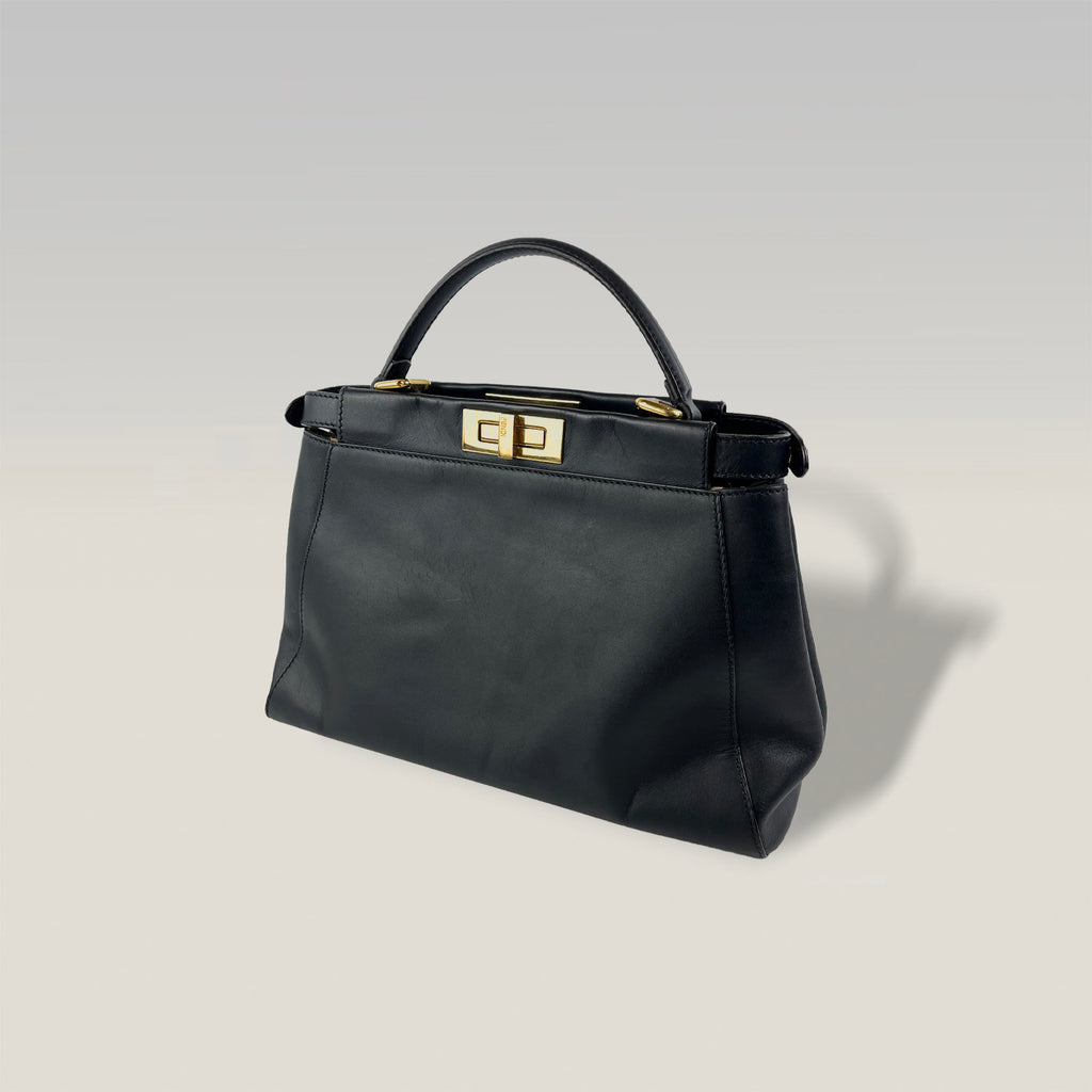 Fendi Peekaboo Pelle Nera