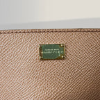 Dolce & Gabbana Borsa Elegate Sicily Nude Rosa 26 cm