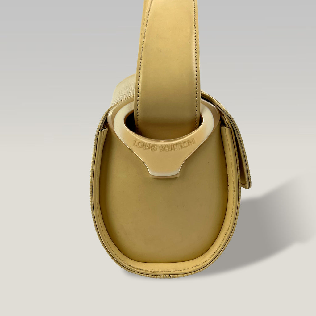 Louis Vuitton Epi Borsa a Spalla Gialla Mini