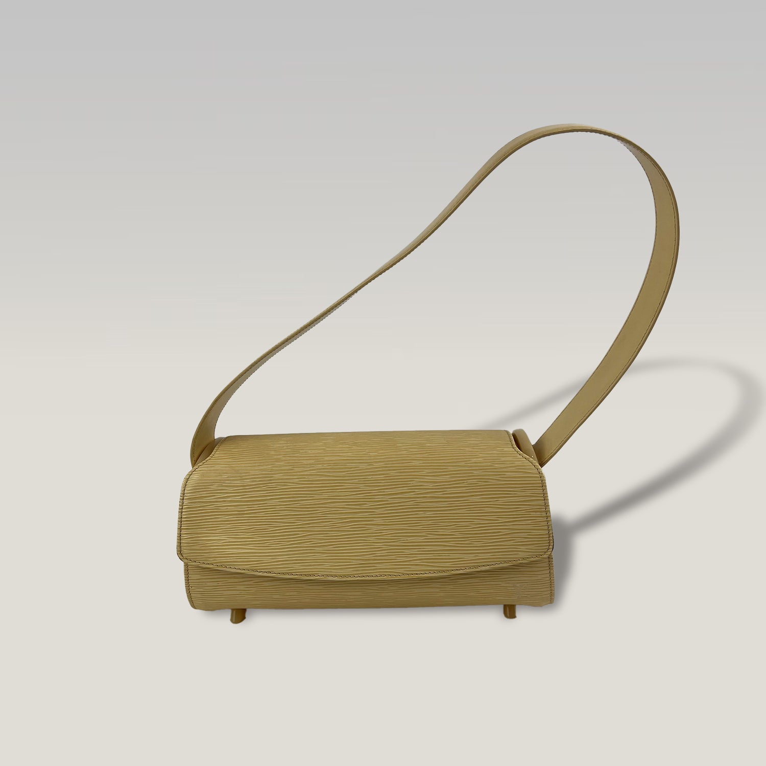 Louis Vuitton Epi Borsa a Spalla Gialla Mini