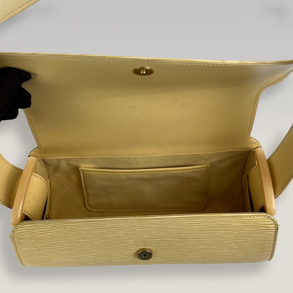 Louis Vuitton Epi Borsa a Spalla Gialla Mini