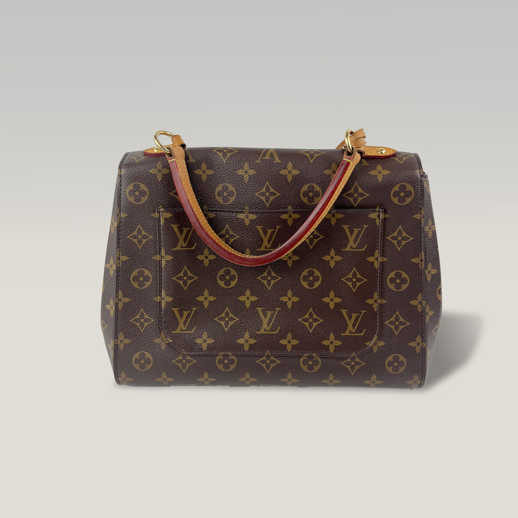 Louis Vuitton Cluny MM Monogram Canvas Shoulder Bag