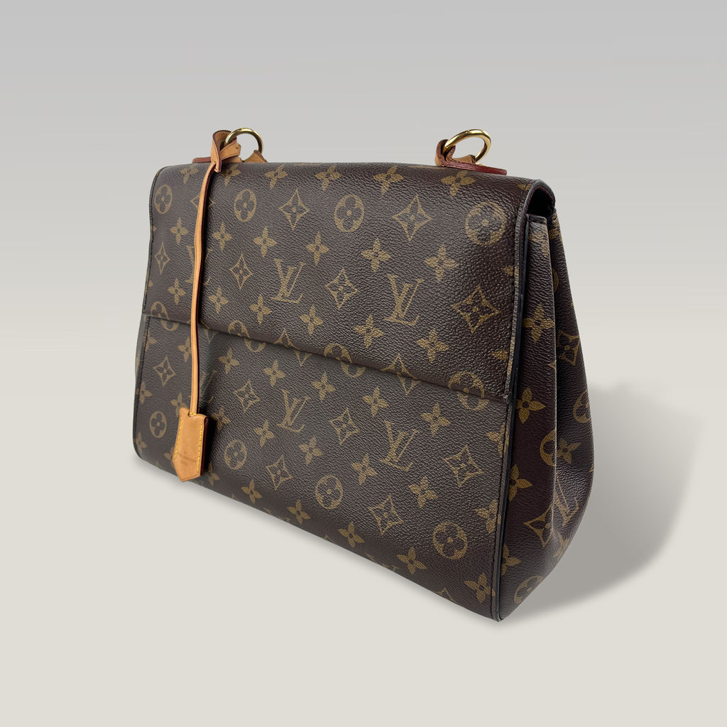 Louis Vuitton Cluny MM Monogram Canvas Shoulder Bag