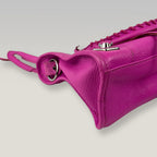 Balenciaga City Small Bag Rosa Fucsia in Pelle Arena con Tracolla