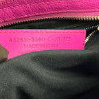 Balenciaga City Small Bag Rosa Fucsia in Pelle Arena con Tracolla