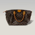 Louis Vuitton Turenne PM Monogram Canvas Shoulder Bag with Natural Leather Trim
