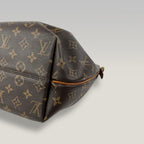 Louis Vuitton Turenne PM Monogram Canvas Shoulder Bag with Natural Leather Trim