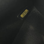 Chanel Classic Flap Jumbo in Pelle Verniciata Nera – Borsa a Spalla Matelassé con Catena 30 cm