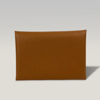 Hermès Portamonete Piccolo in Pelle Epsom Marrone