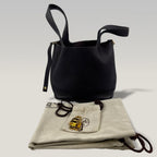 Hermès Picotin Lock 18 PM Viola in Pelle Taurillon Clemence con Hardware Dorato – Stamp D