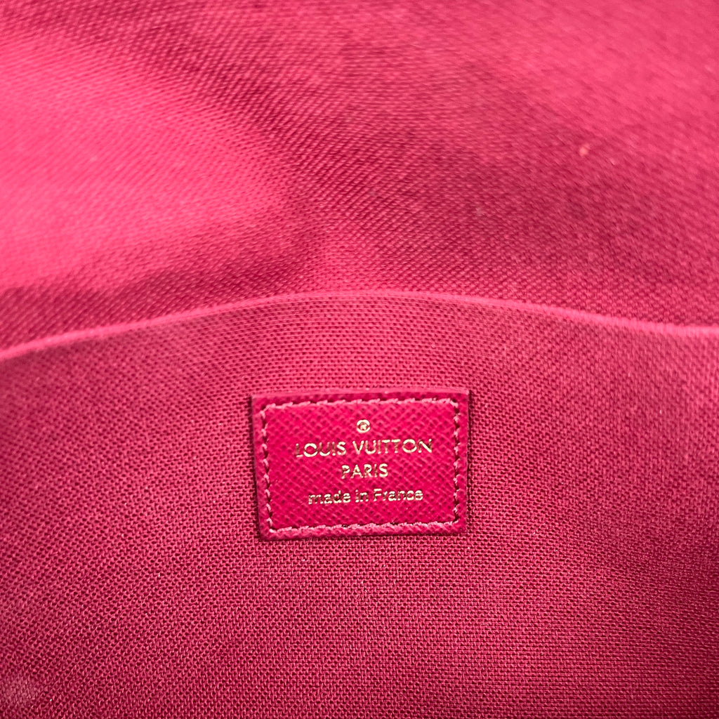 Louis Vuitton Pochette Félicie Monogram con Catena Oro