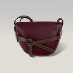 Loewe Gate Bag Melograno in Pelle con Tracolla