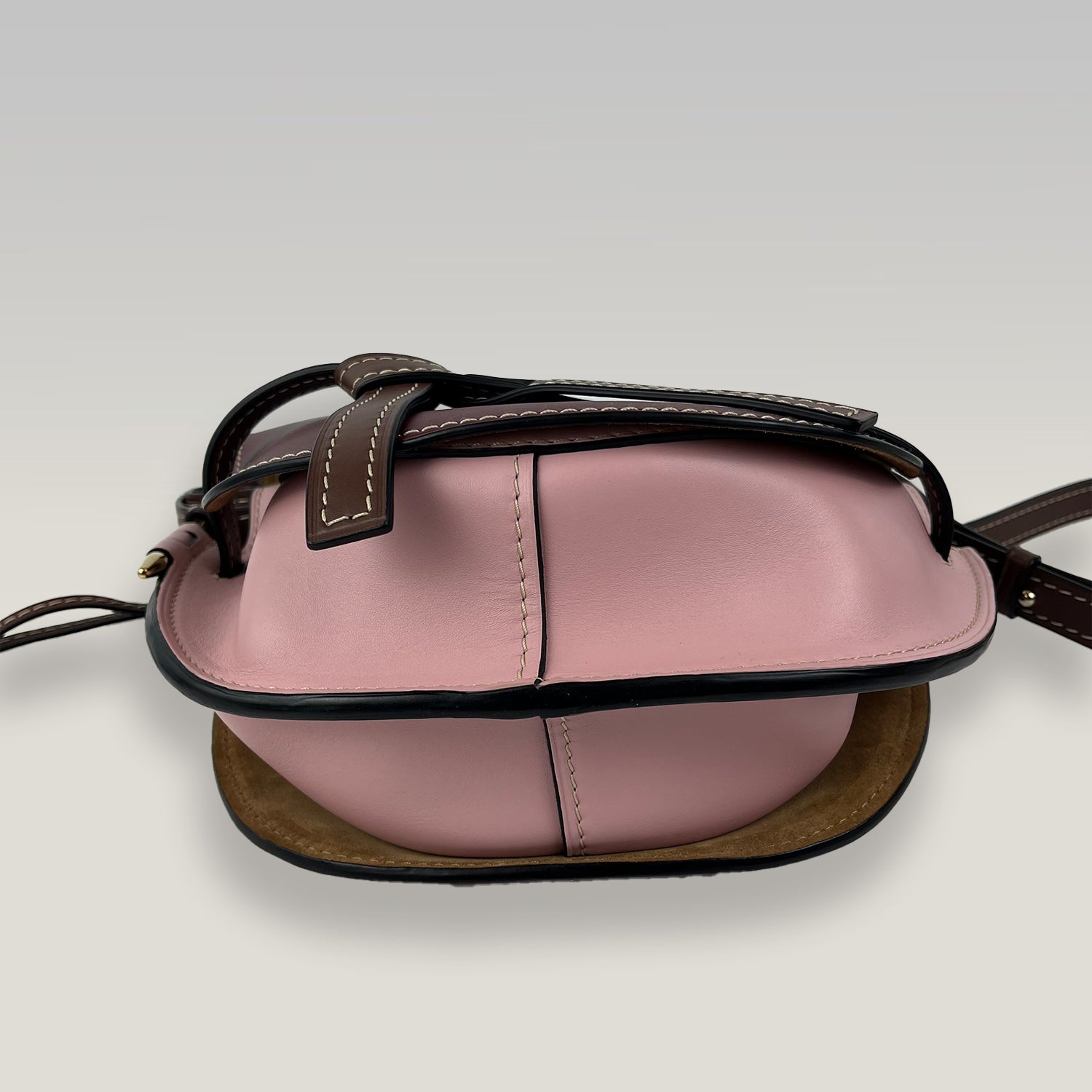 Loewe Gate Bag Melograno in Pelle con Tracolla