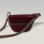 Loewe Gate Bag Melograno in Pelle con Tracolla