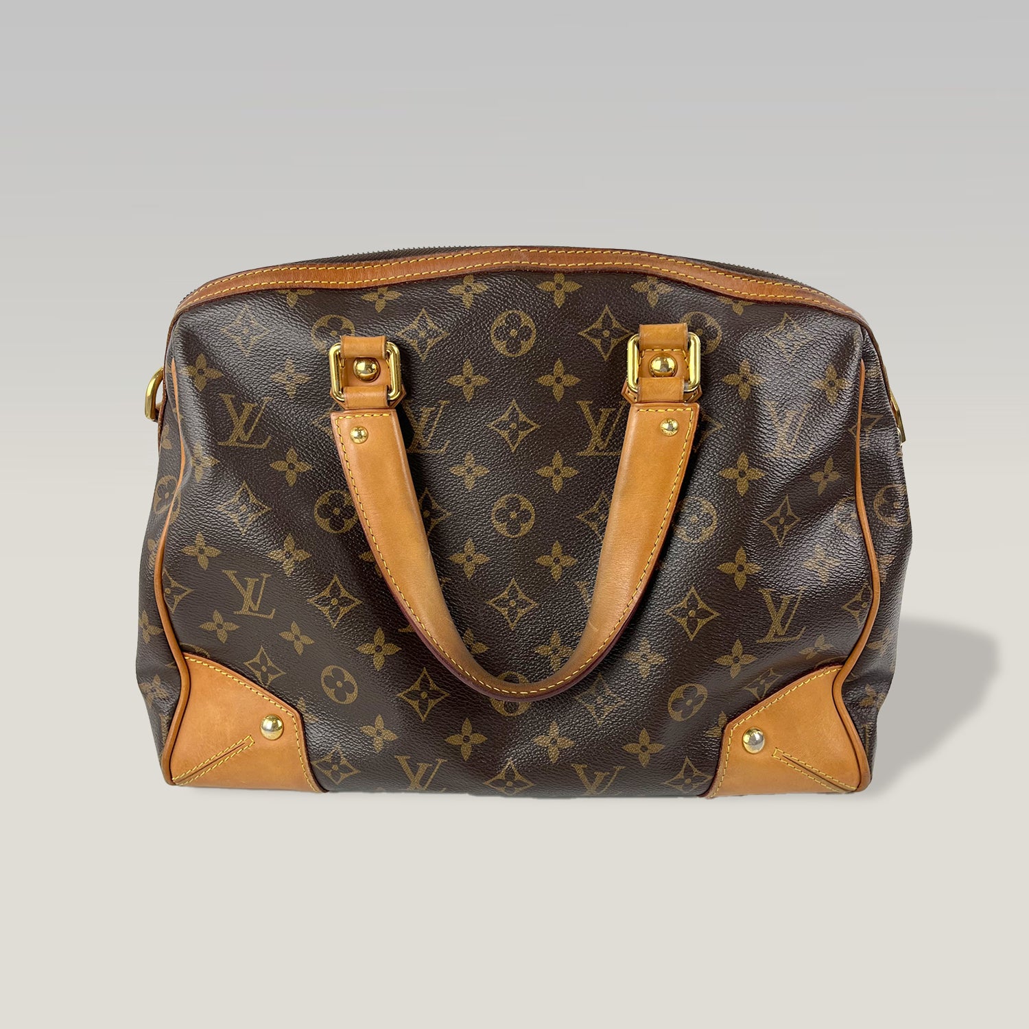 LOUIS VUITTON Retiro MM Monogram in Tela con Finiture in Pelle