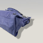 Balenciaga Classic City in Lavender Blue Leather with Studs 