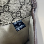 Gucci GG Supreme borsa con testa di tigre e tracolla Web