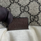 Gucci GG Supreme borsa con testa di tigre e tracolla Web