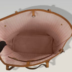 Louis Vuitton Neverfull MM Damier Azur – interno rosa