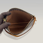 Louis Vuitton Pochette Accessoires in tela Monogram marrone