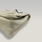 Saint Laurent Niki Baby Beige Crinkled Leather Chain Shoulder Bag