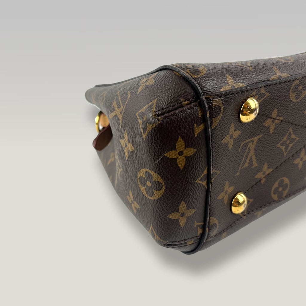 Louis Vuitton Montaigne BB Monogram Canvas Top Handle Shoulder Bag