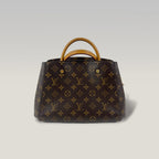 Louis Vuitton Montaigne BB Monogram Canvas Top Handle Shoulder Bag
