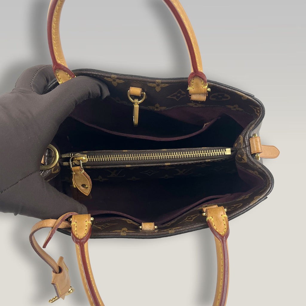 Louis Vuitton Montaigne BB Monogram Canvas Top Handle Shoulder Bag
