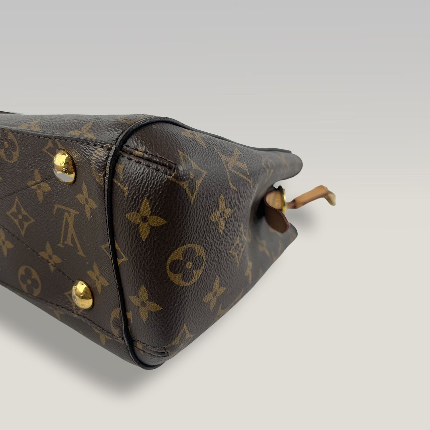 Louis Vuitton Montaigne BB Monogram Canvas Top Handle Shoulder Bag