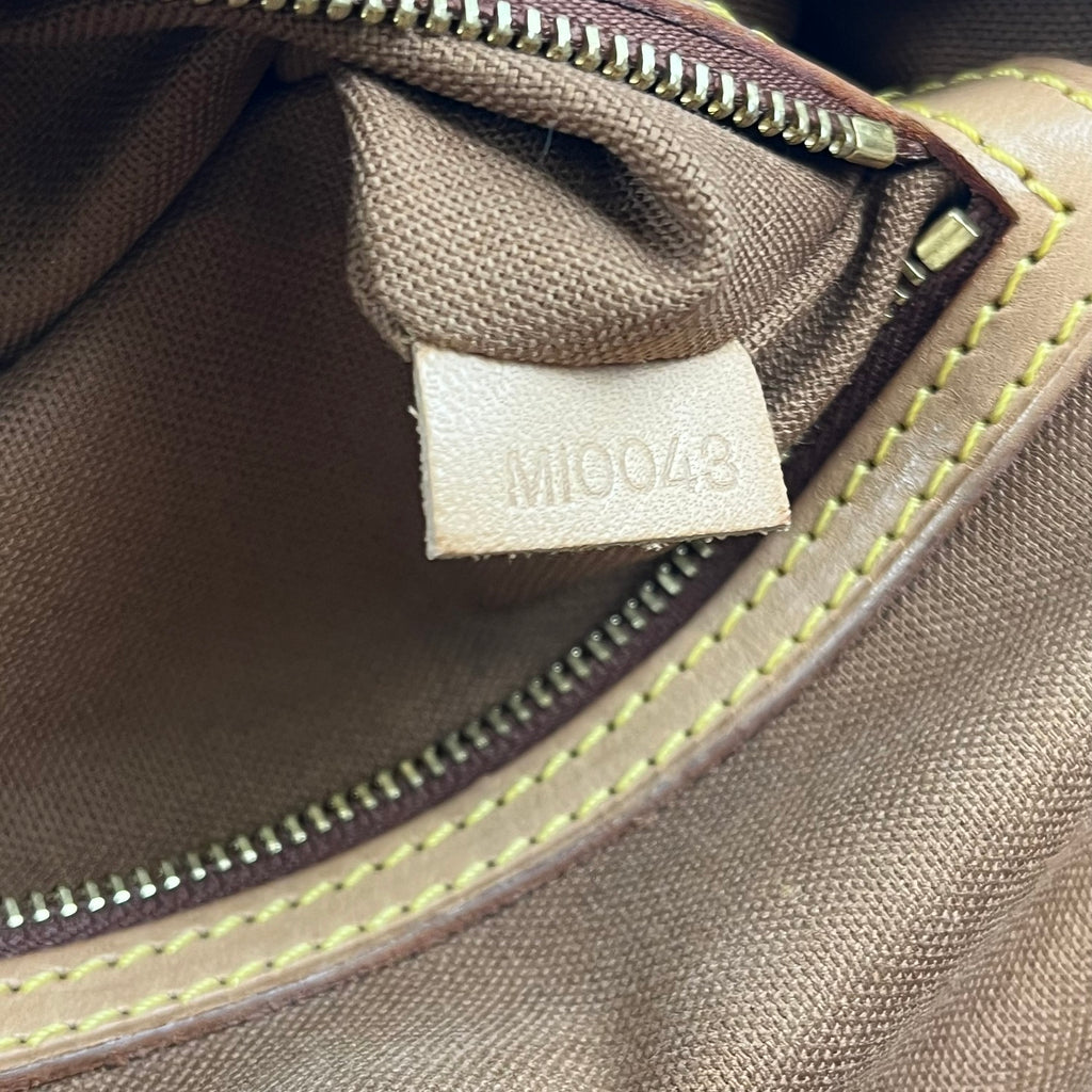 LOUIS VUITTON Looping PM Monogram con Manico in Pelle