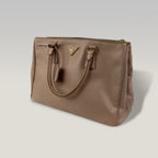 Prada Galleria Large Tote Bag Nude in Pelle Saffiano