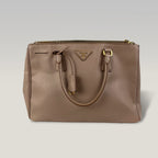 Prada Galleria Large Tote Bag Nude in Pelle Saffiano