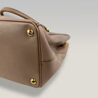Prada Galleria Large Tote Bag Nude in Pelle Saffiano