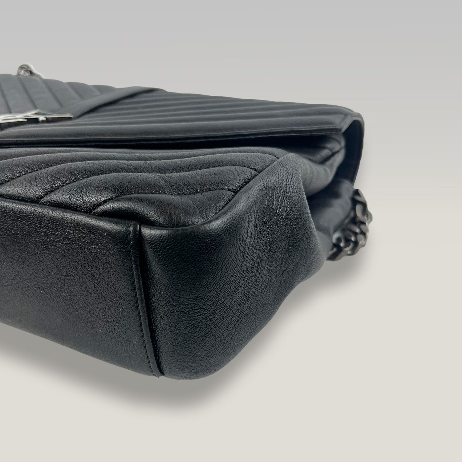 Saint Laurent Niki Medium Black Quilted Leather Chain Shoulder Bag