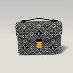 Louis Vuitton Metis Medium in Tela Jacquard 1854 Monogram Nero e Bianco