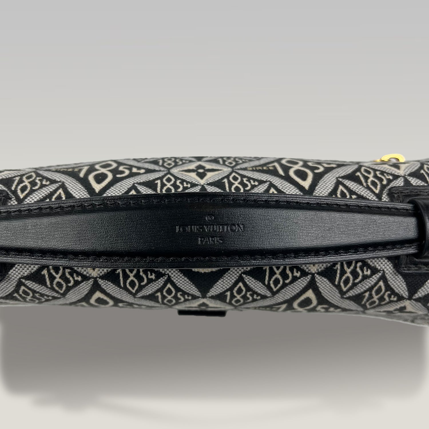 Louis Vuitton Metis Medium in Tela Jacquard 1854 Monogram Nero e Bianco