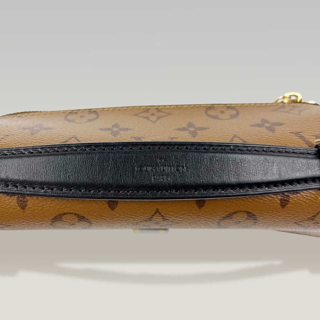Louis Vuitton Pochette Métis Bicolor Monogram Caramel and Brown