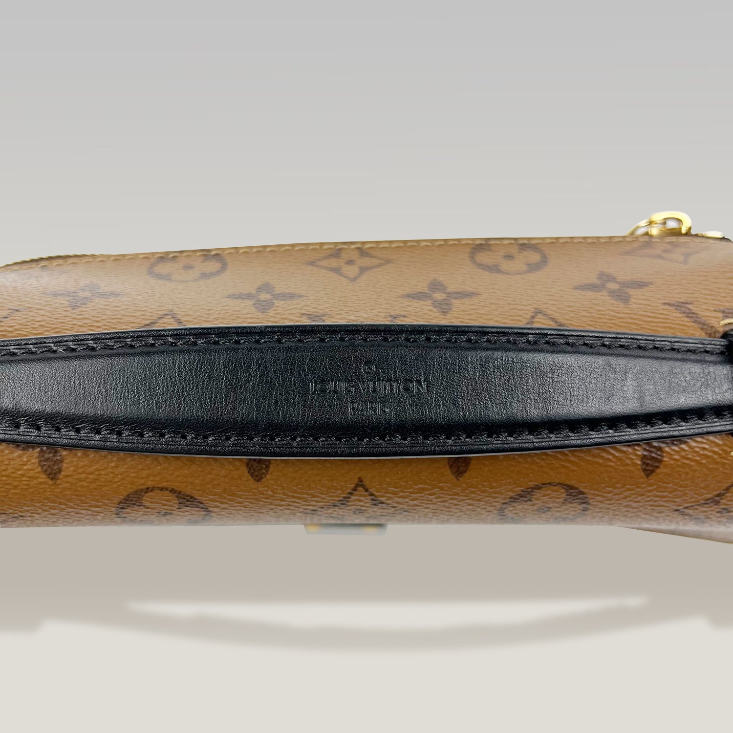 Louis Vuitton Pochette Métis Bicolor Monogram Caramel and Brown