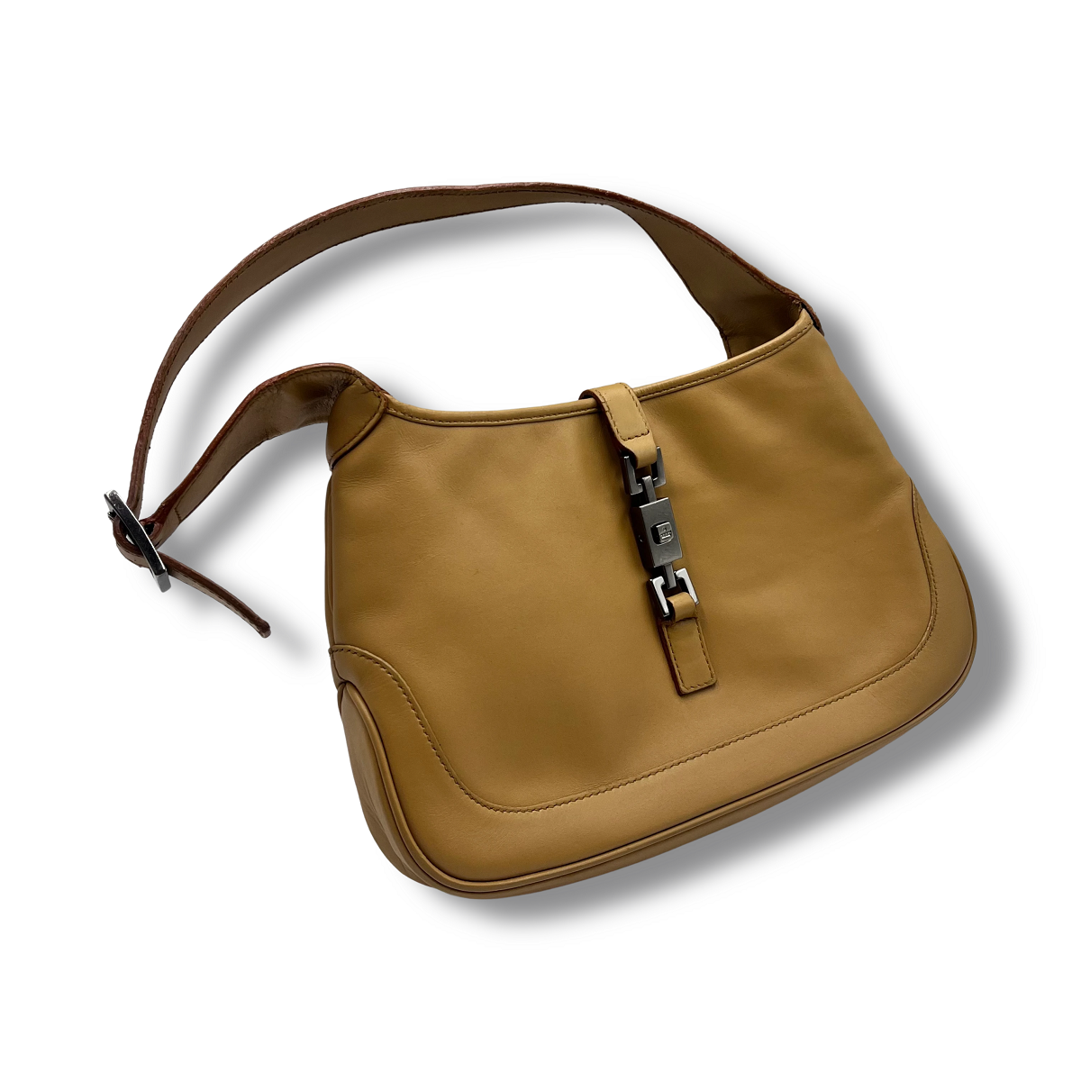 Gucci Vintage Jackie Calfskin Shoulder Bag