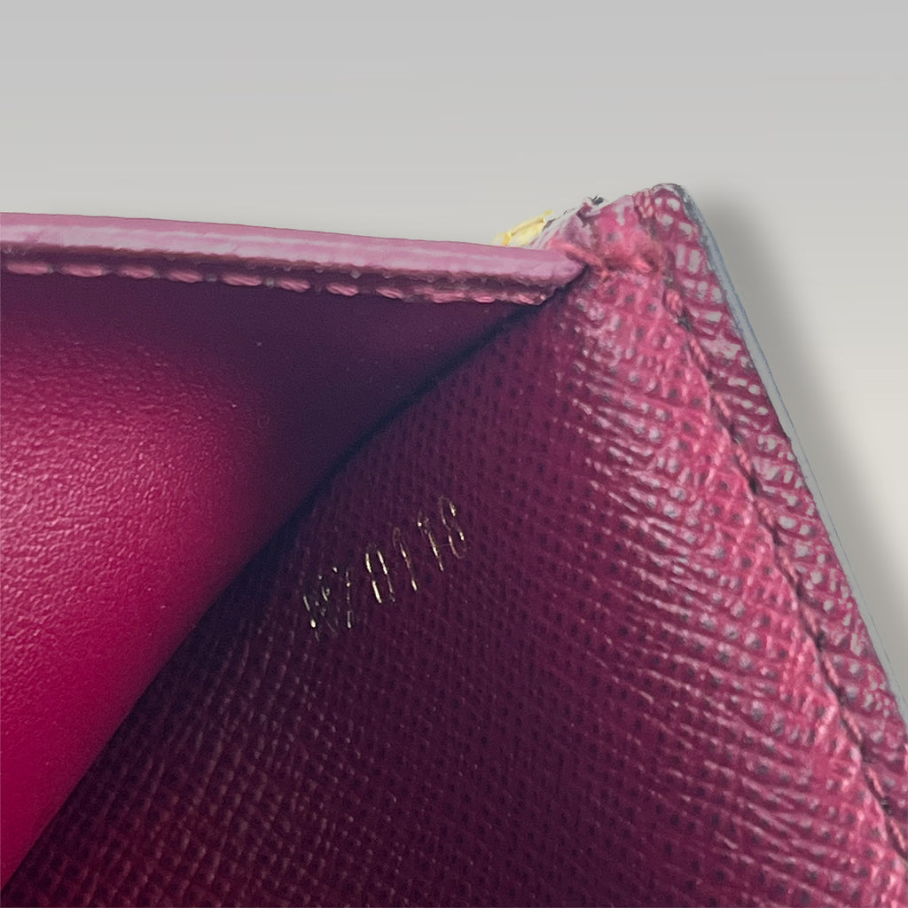 Ferragamo Gancini Compact White Leather Wallet