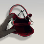 Louis Vuitton Néonoé BB in Pelle Epi Bianca Borsa Secchiello con Tracolla