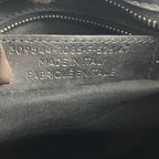 Balenciaga Neo Classic Mini Black Leather Top Handle Crossbody Bag