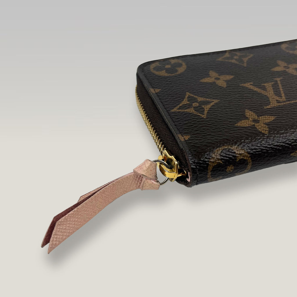 Louis Vuitton Monogram Clemence Zippy Wallet in Monogram Canvas