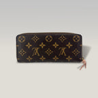 Louis Vuitton Monogram Clemence Zippy Wallet in Monogram Canvas