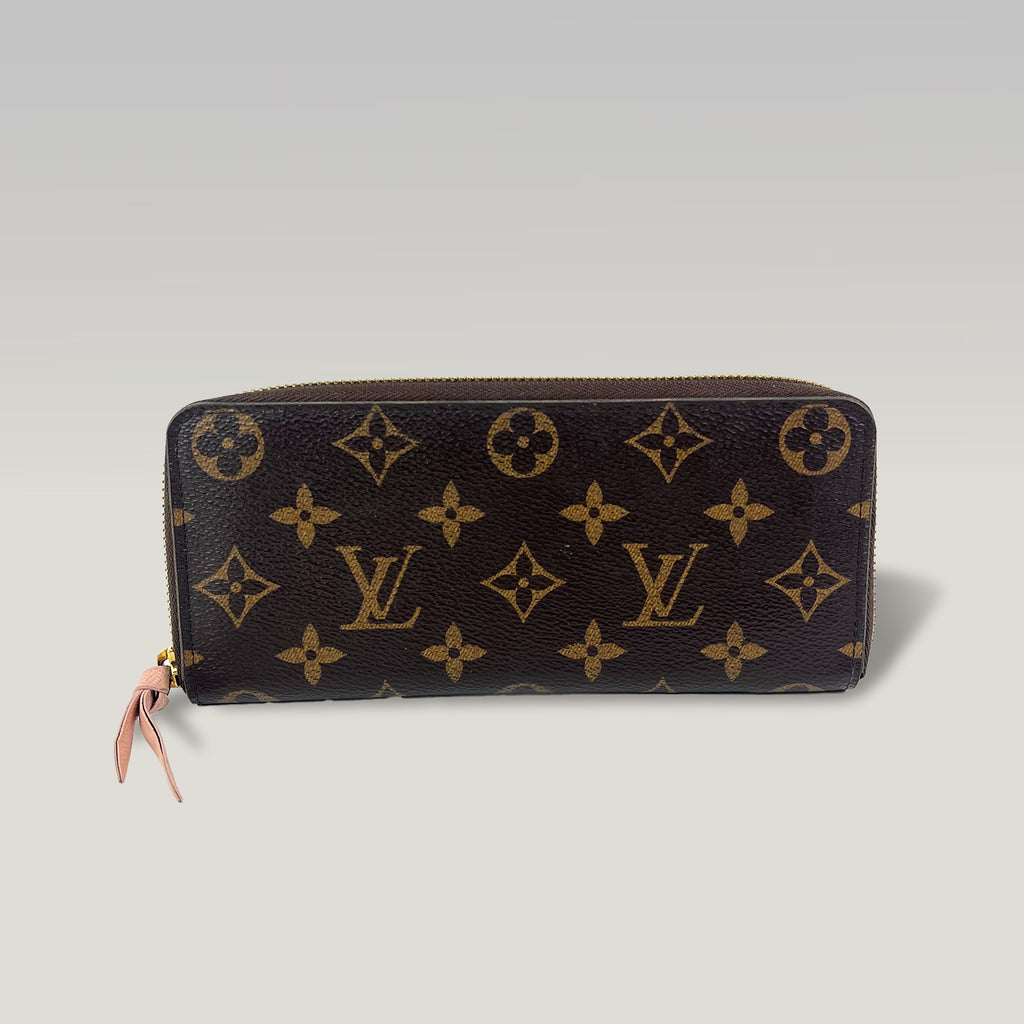 Louis Vuitton Monogram Clemence Zippy Wallet in Monogram Canvas