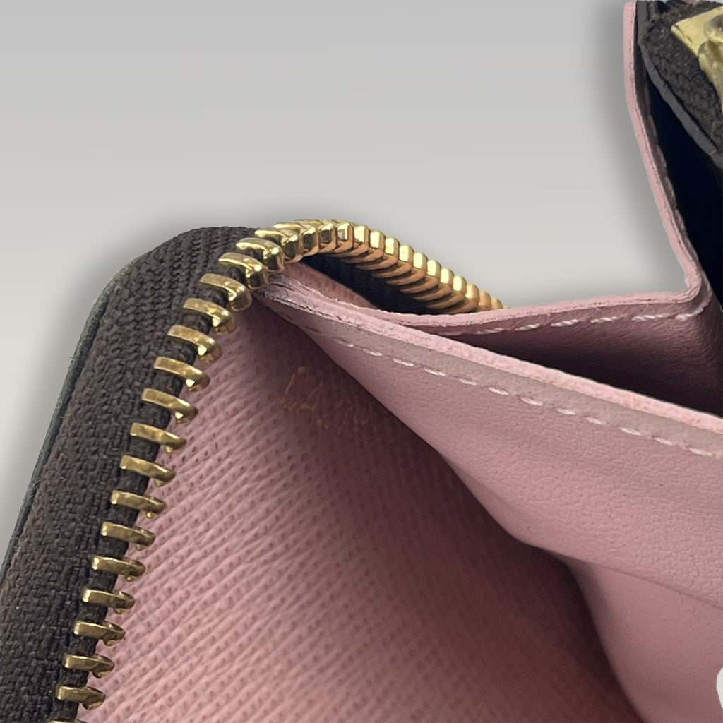Louis Vuitton Monogram Clemence Zippy Wallet in Monogram Canvas