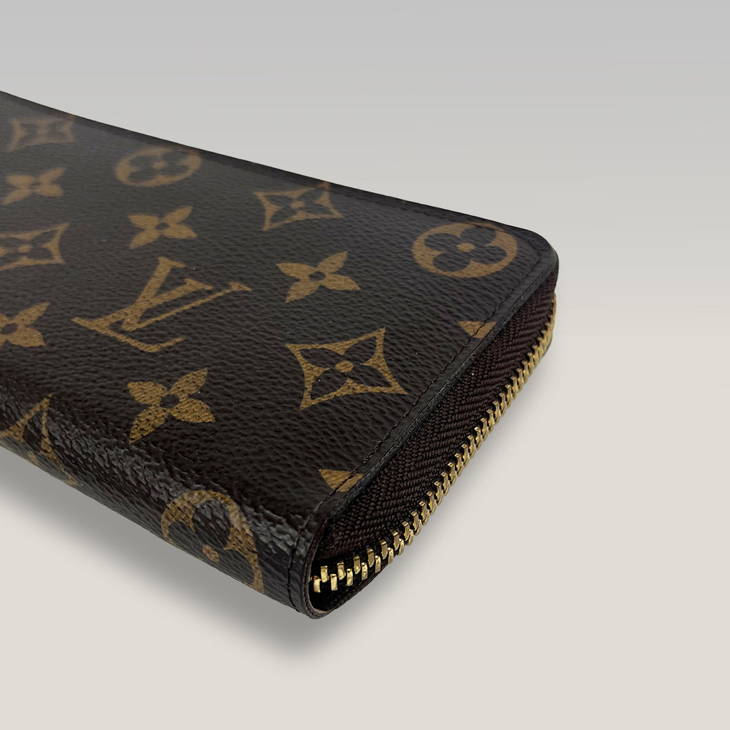 Louis Vuitton Monogram Clemence Zippy Wallet in Monogram Canvas