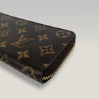 Louis Vuitton Monogram Clemence Zippy Wallet in Monogram Canvas